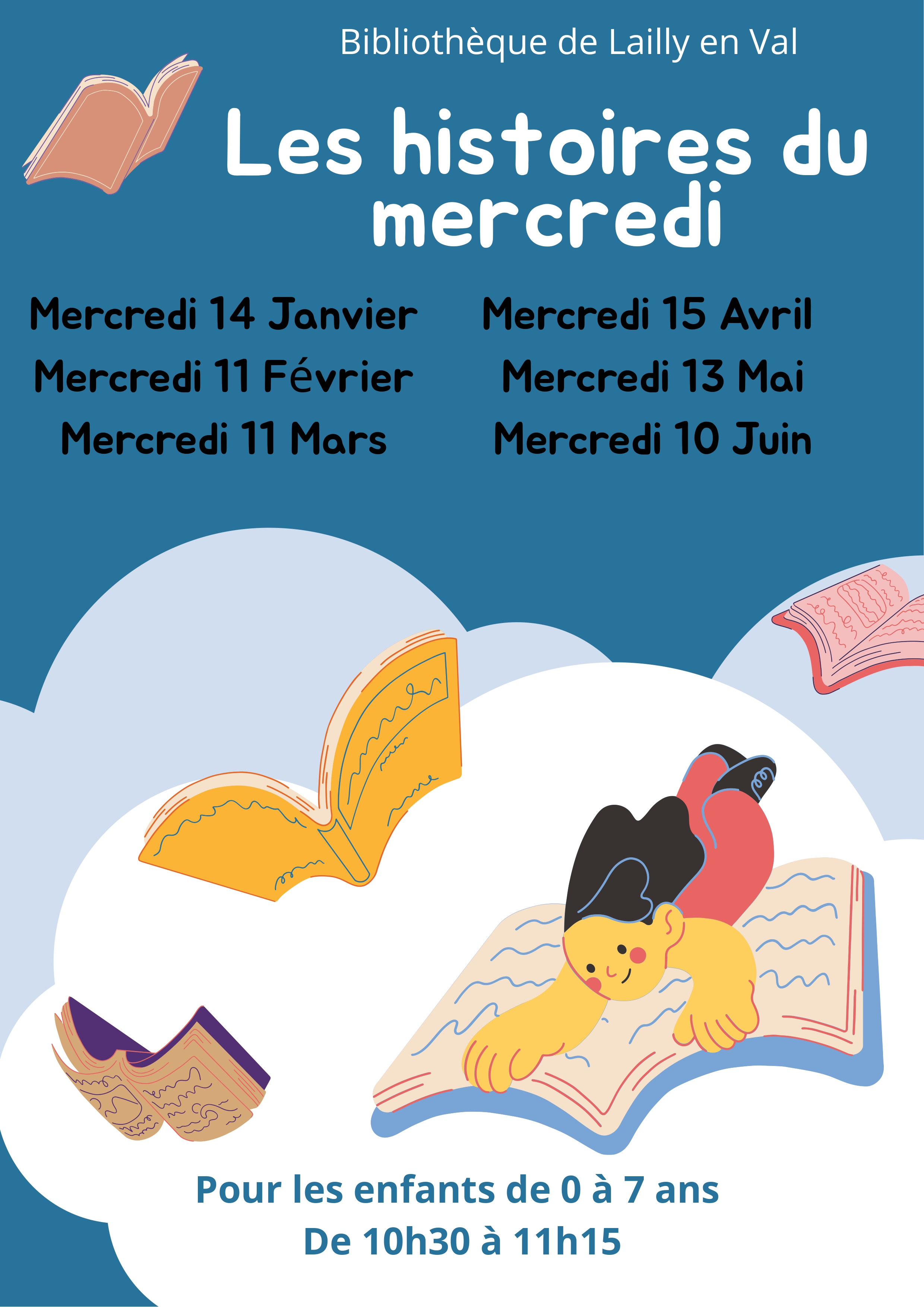 BIBLIO - Lectures mercredi 2026